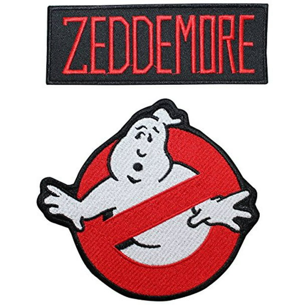 Ghostbusters 3 Headed Style No Ghost Embroidered Iron-On Patch Ghostbusters 3 Headed Style No Ghost Embroidered Iron-On Patch